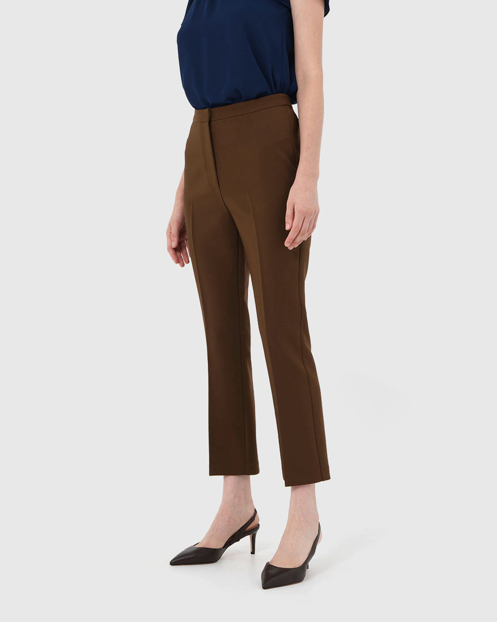 Noel Crop Flare Trousers