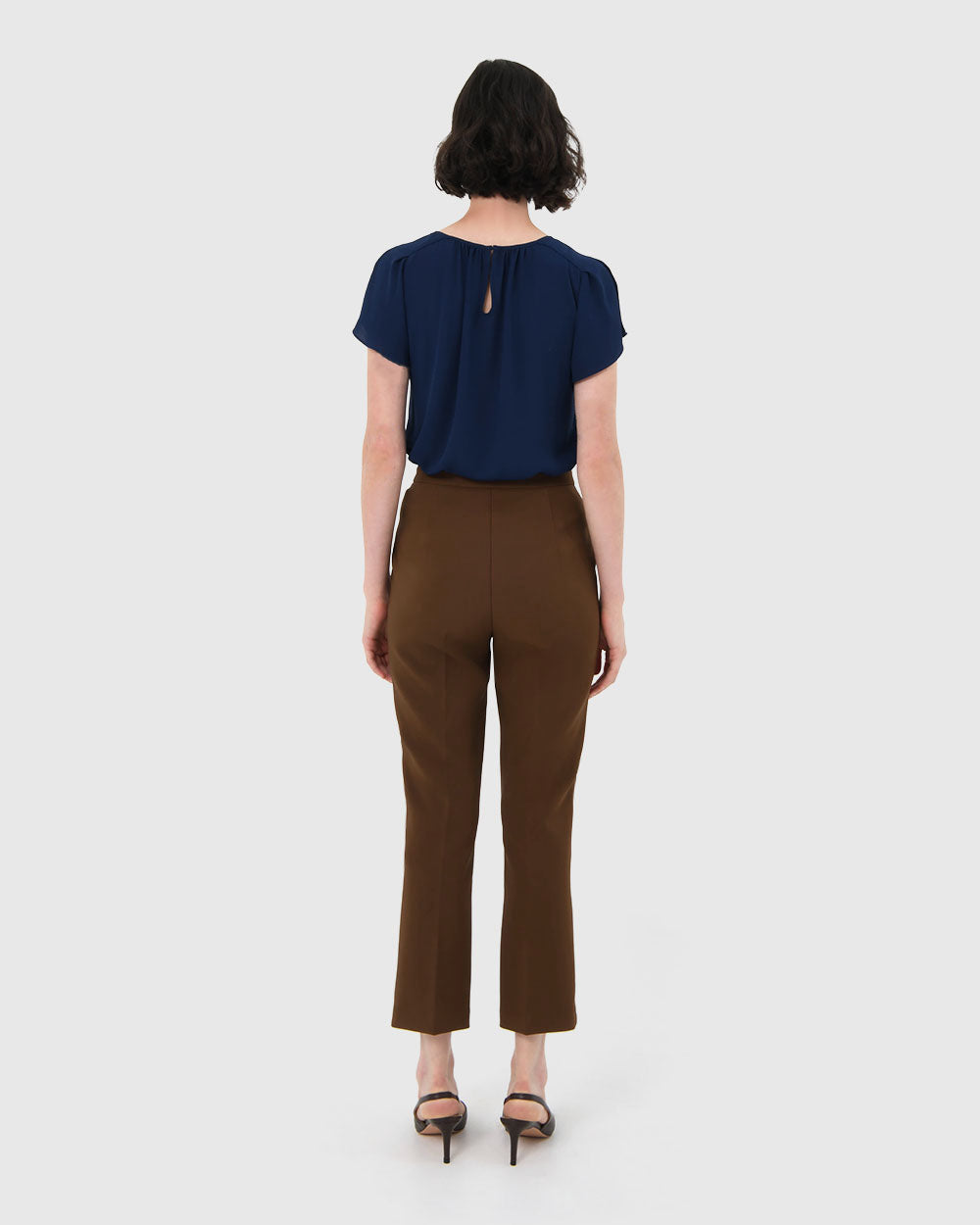 Noel Crop Flare Trousers