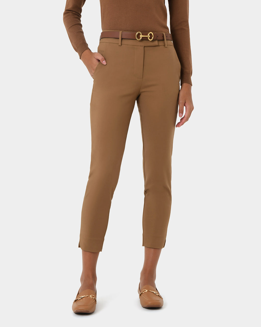 Josie 2 Cropped Notch Pants
