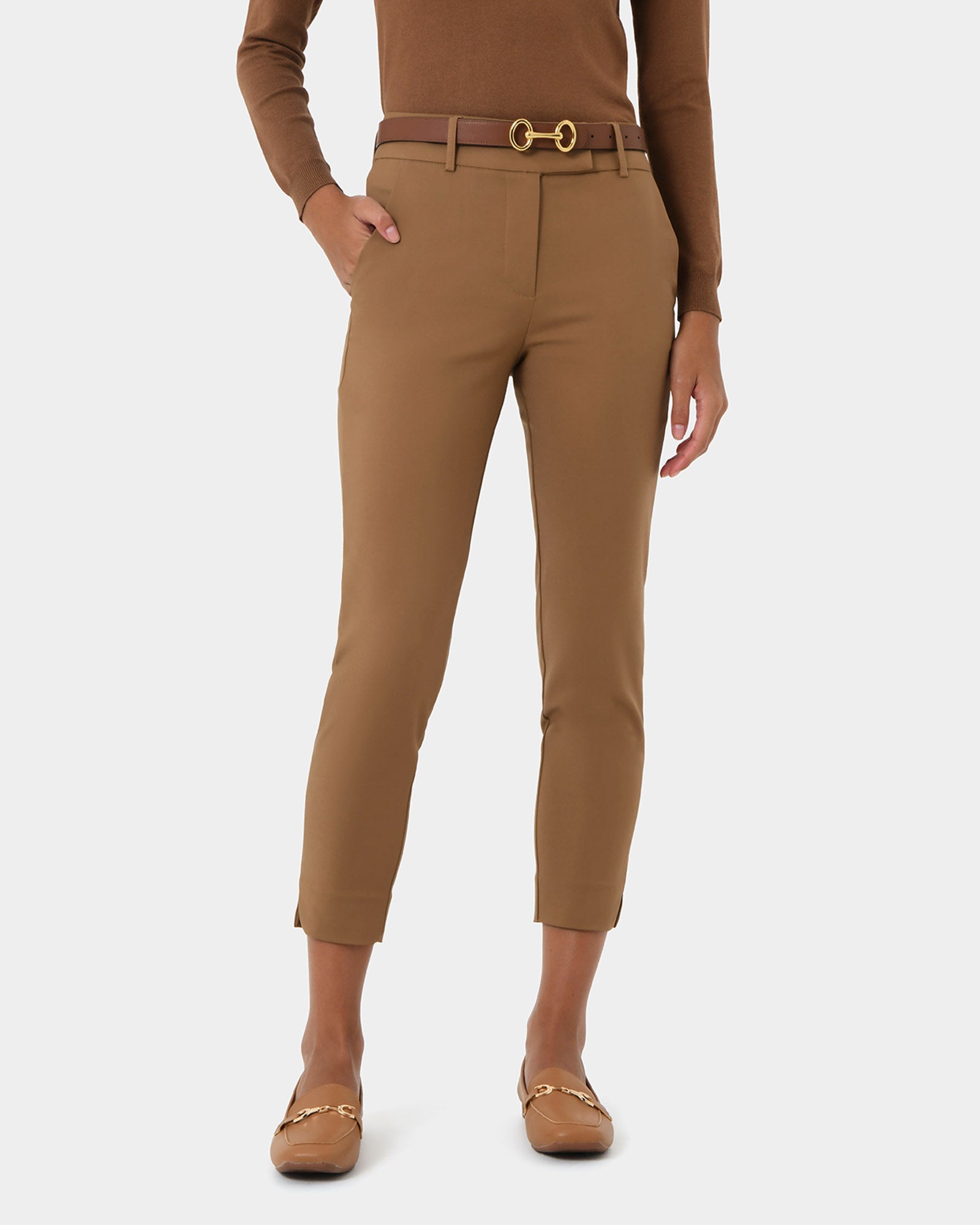 Josie 2 Cropped Notch Pants