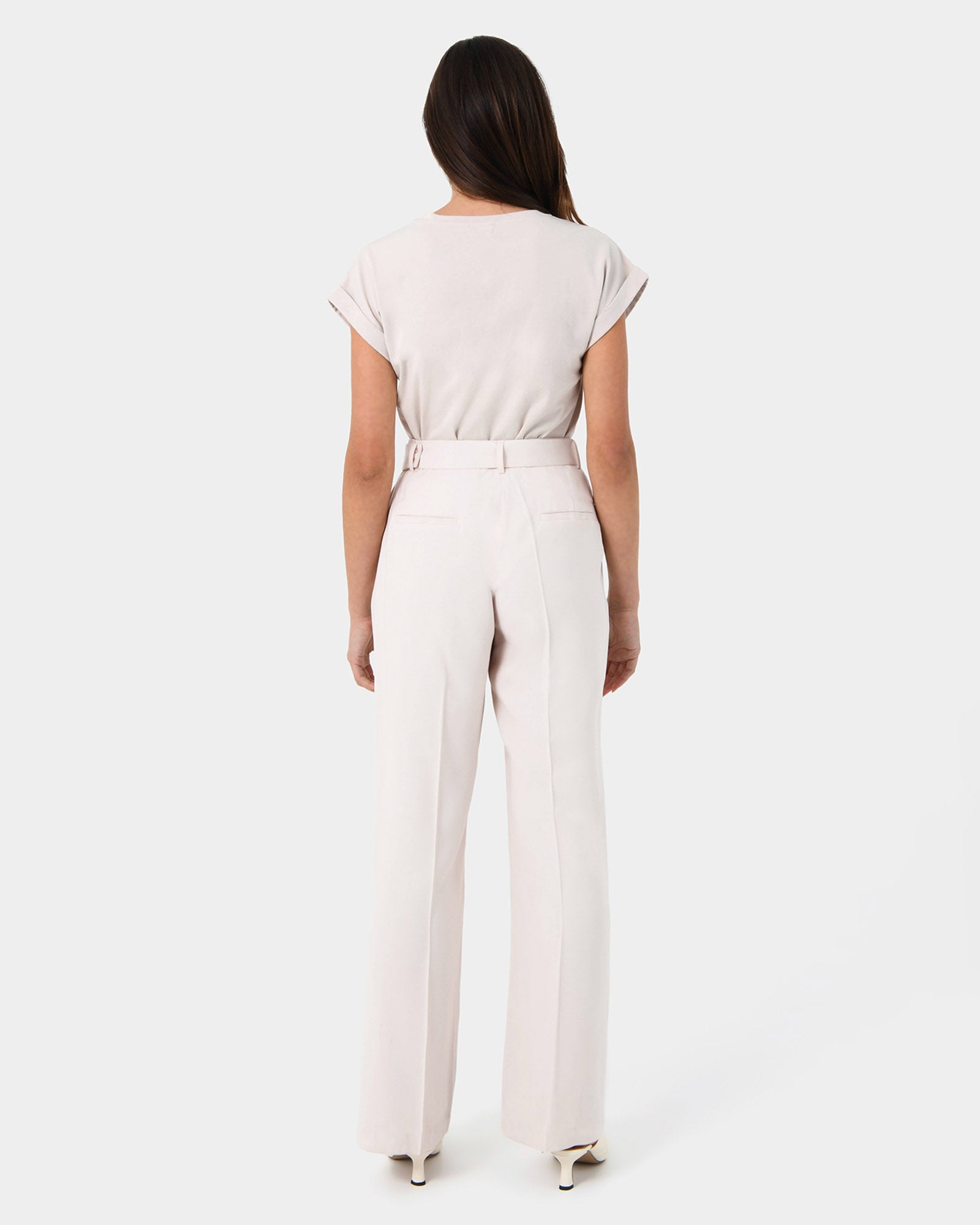 Anali Belted Wide Leg Trousers