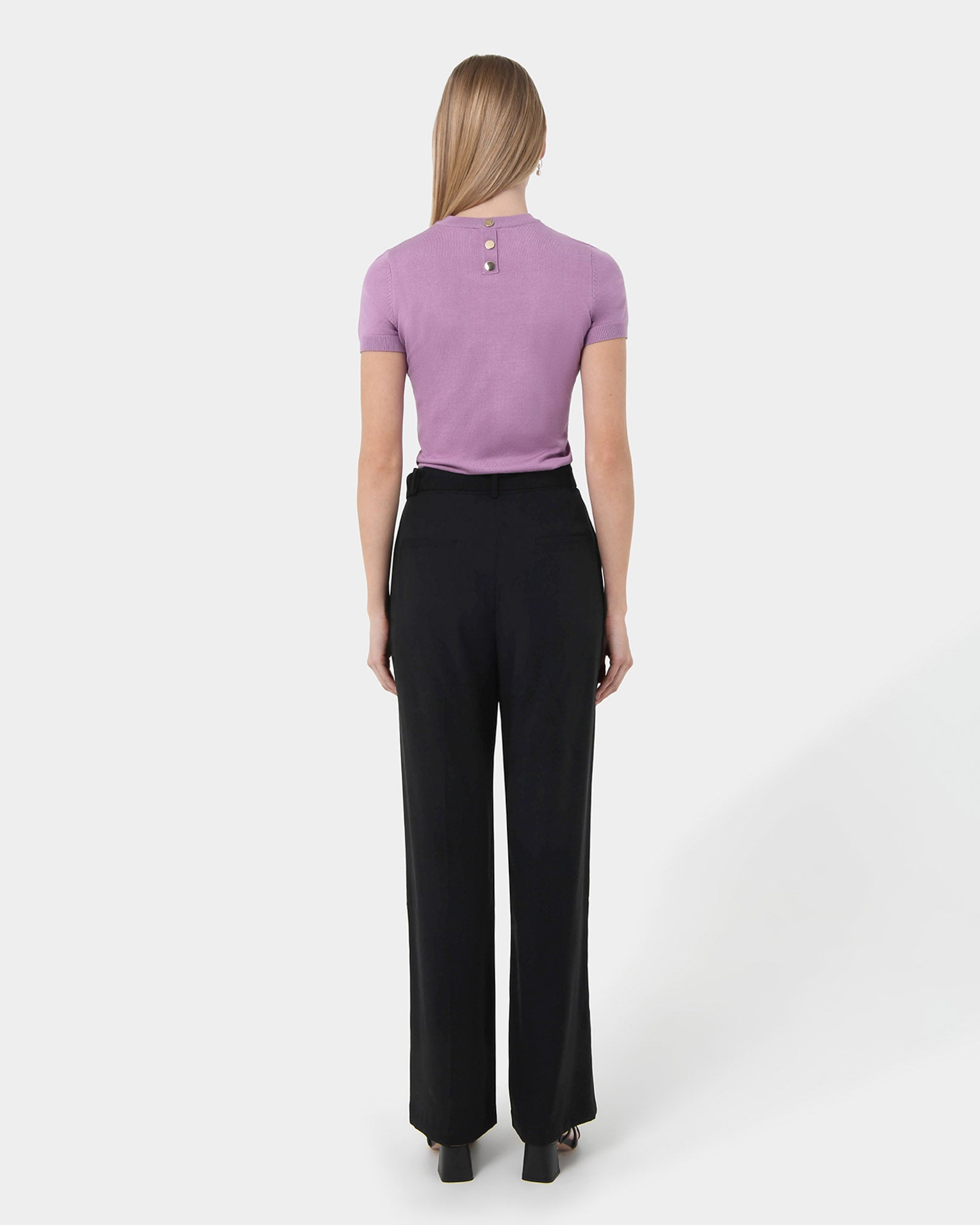 Anali Belted Wide Leg Trousers