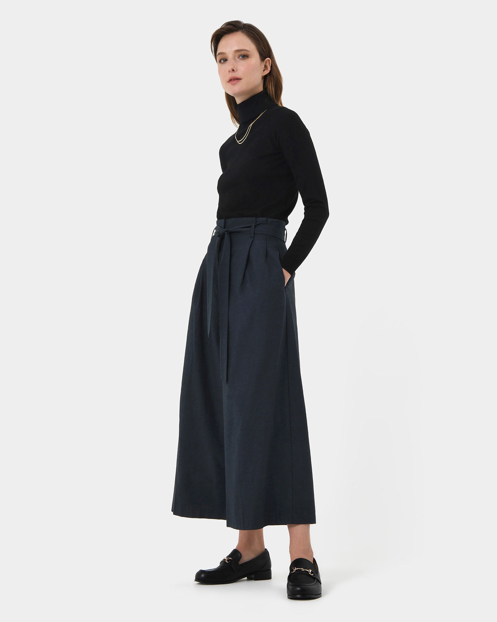 Novah Paper Bag Waist Culotte