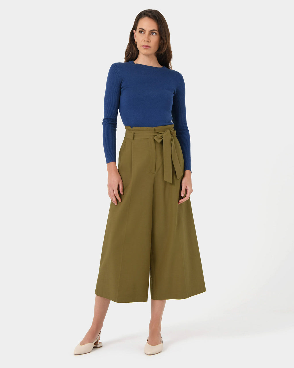 Novah Paper Bag Waist Culotte