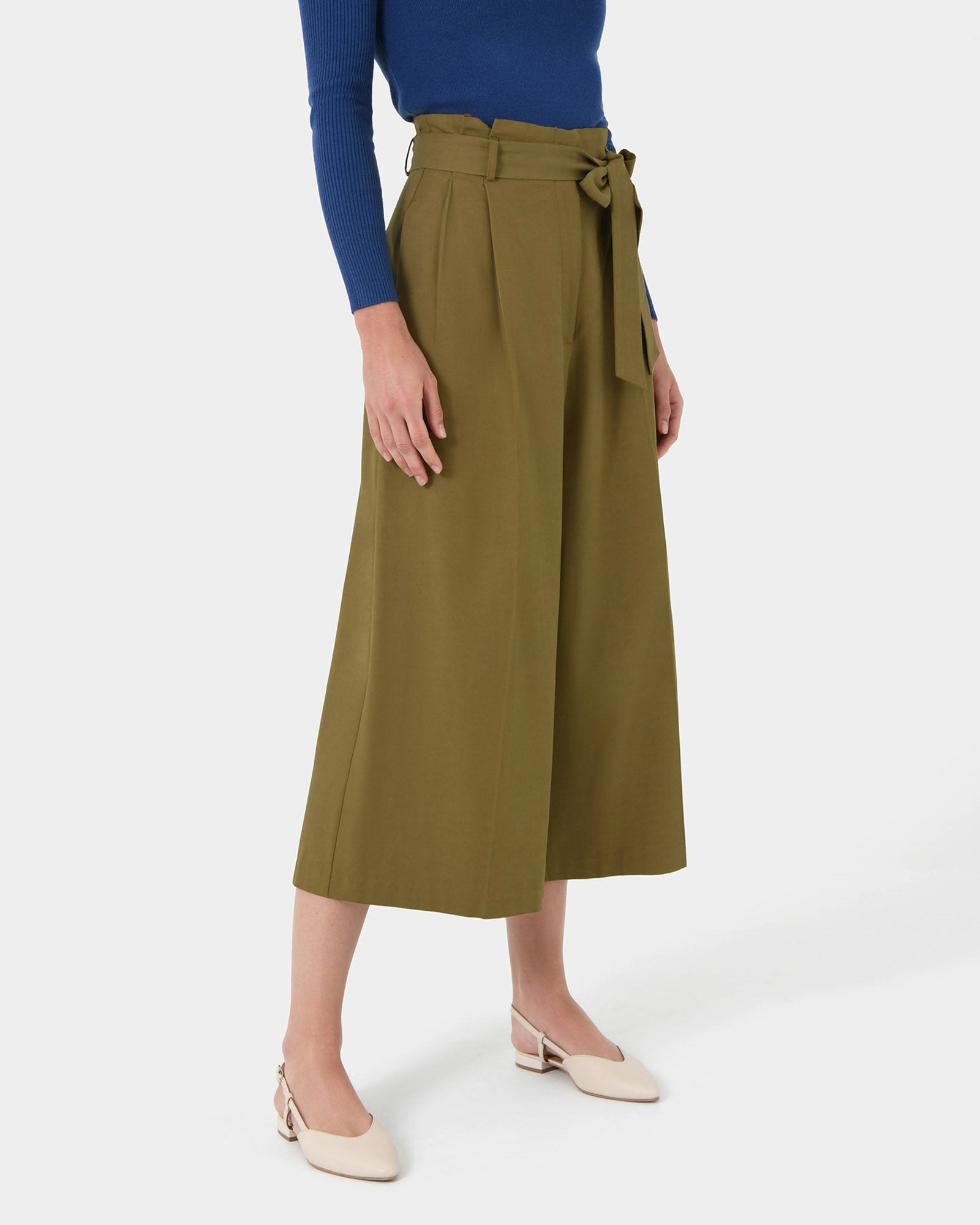 Novah Paper Bag Waist Culotte