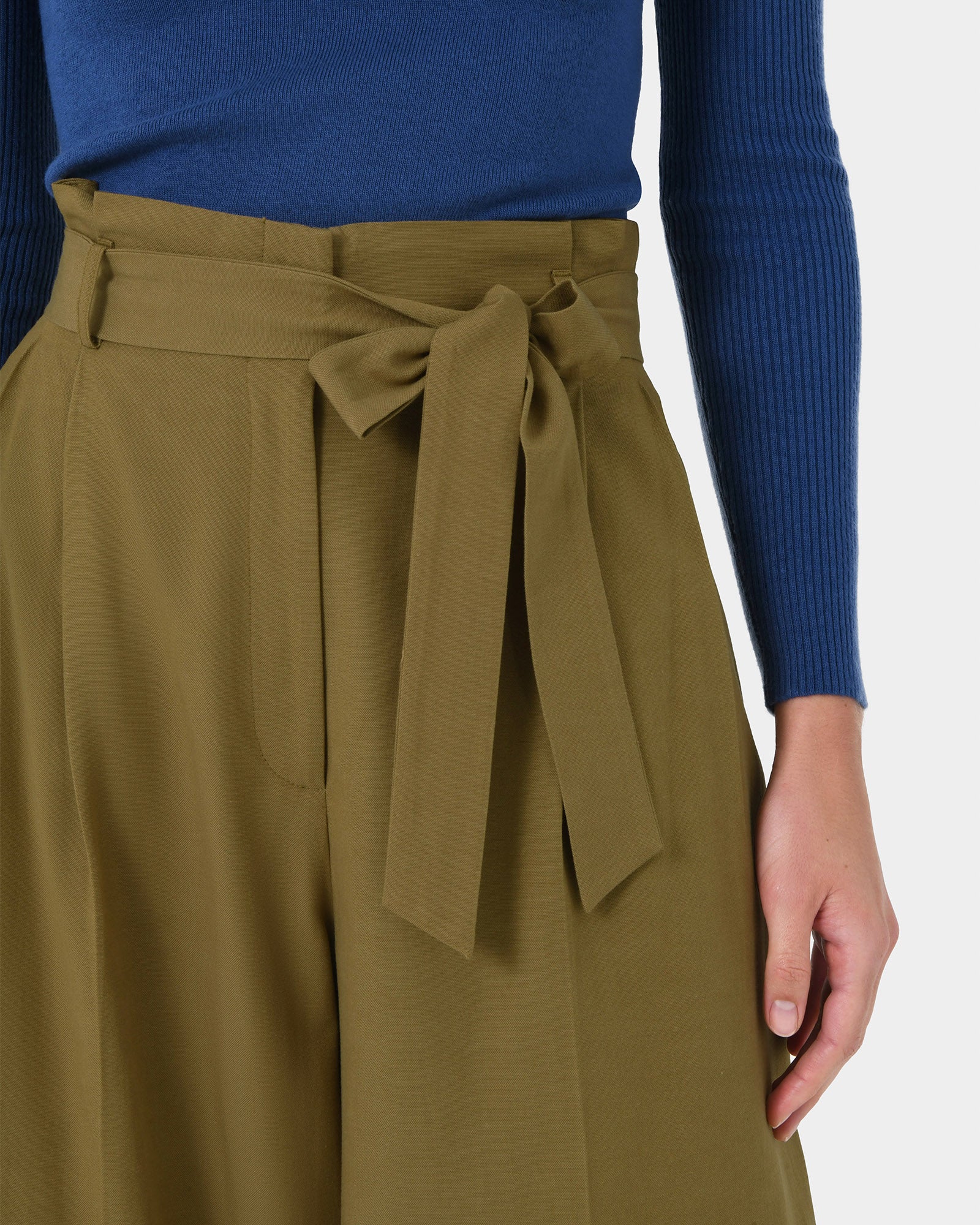 Novah Paper Bag Waist Culotte