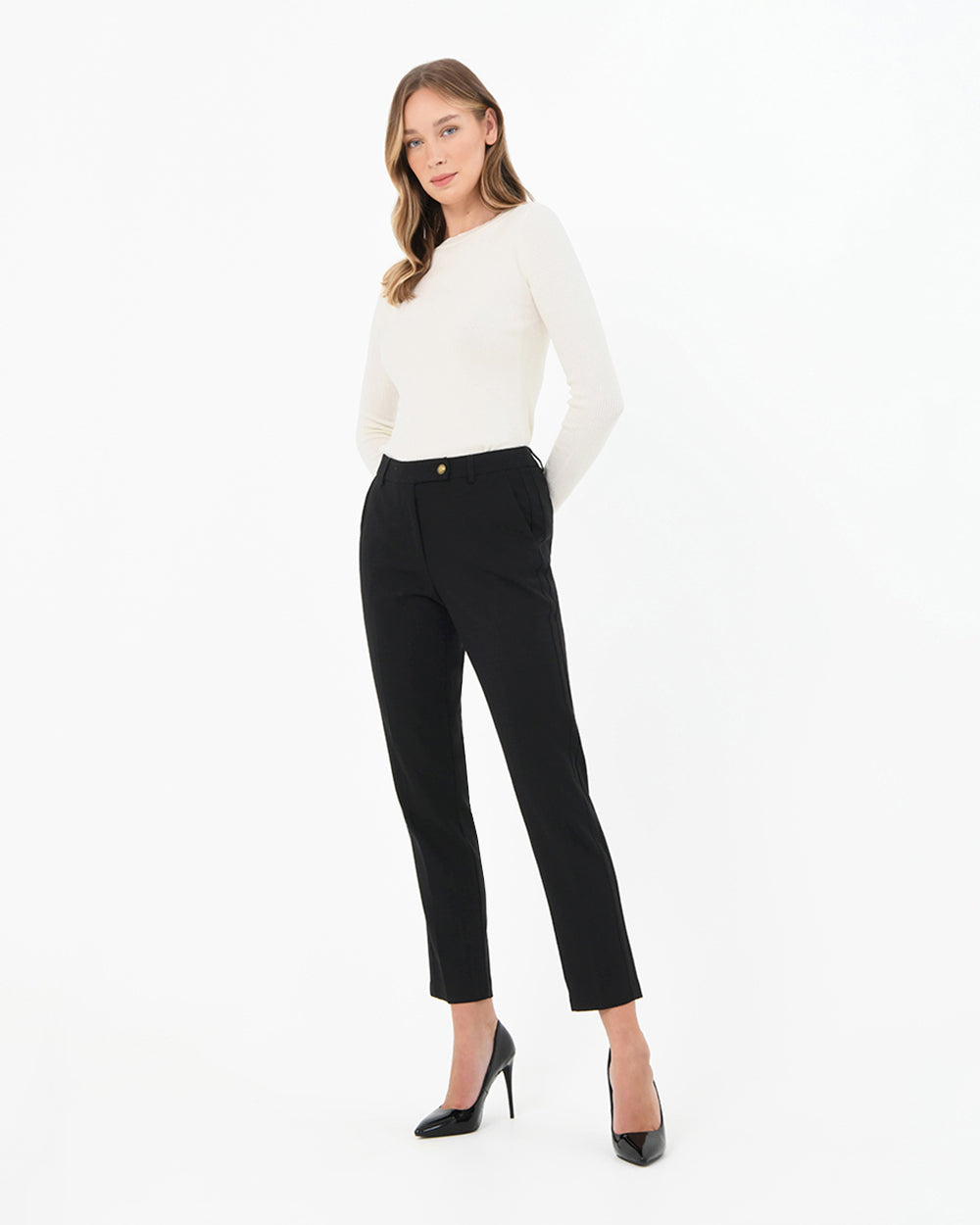 Ester Slim Leg Trousers