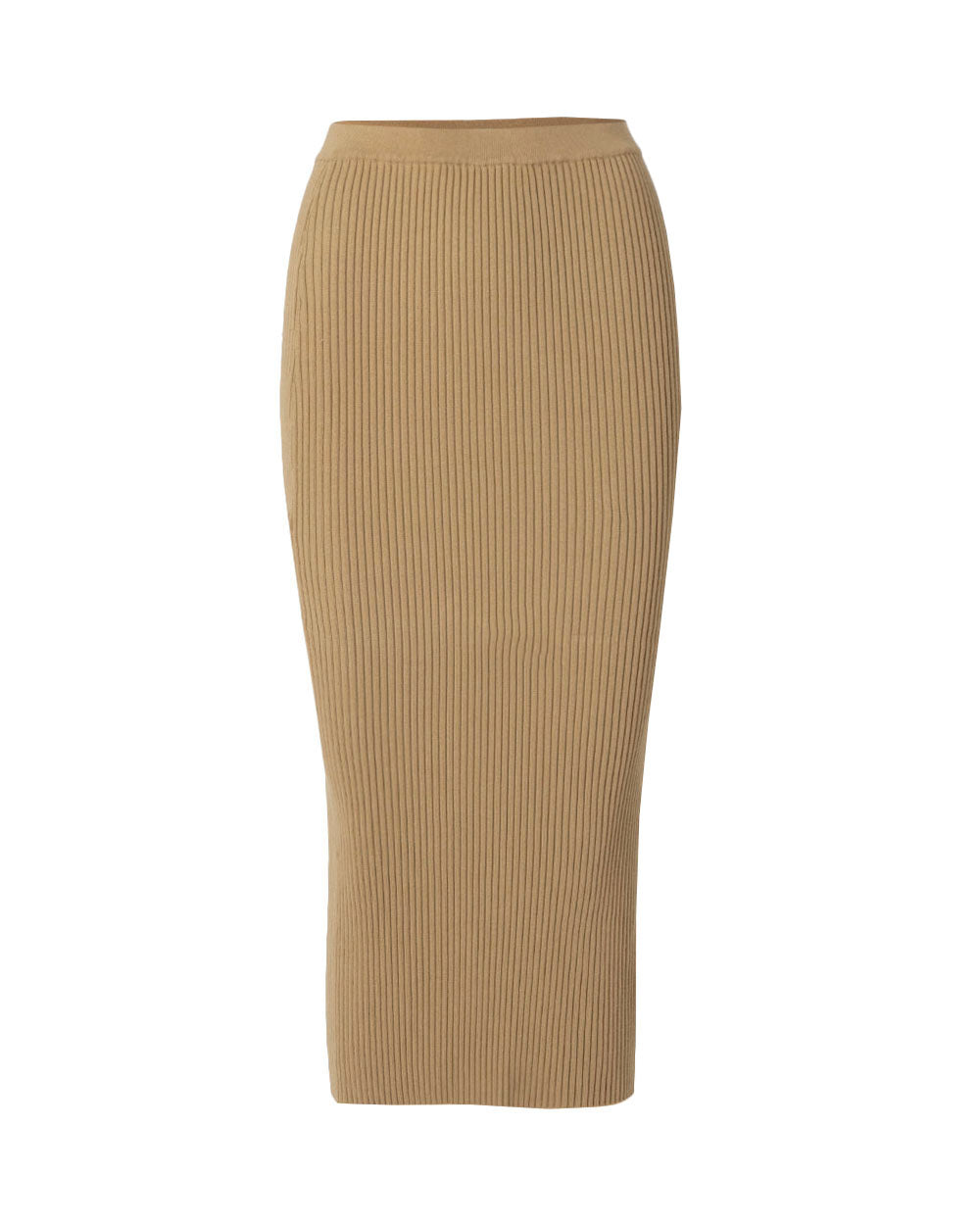 Alessia Rib-Knit Midi Skirt