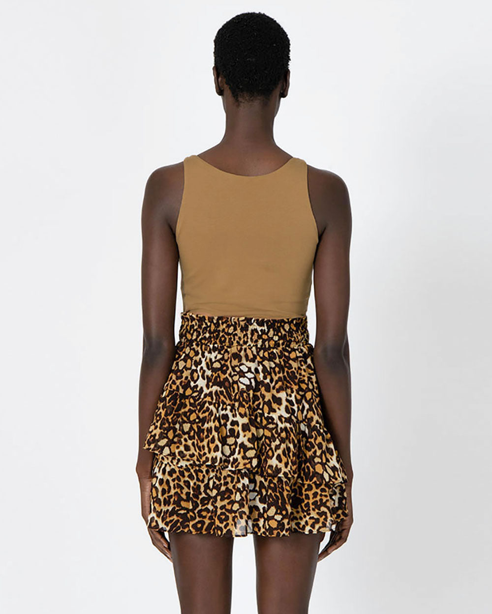 Janice Tiered Smock Skirt