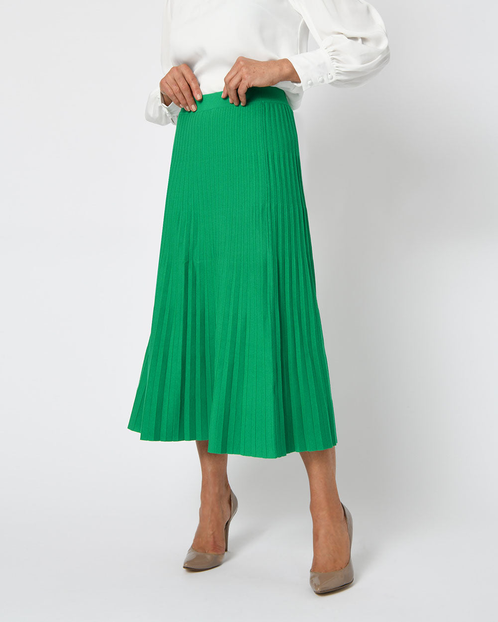 Analisa Pleated Knit Skirt