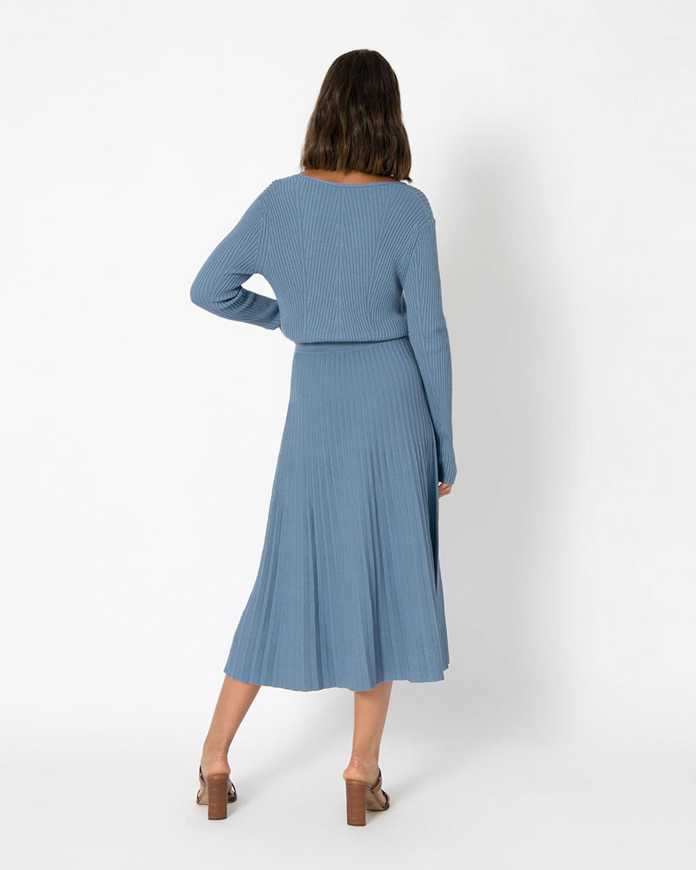 Analisa Pleated Knit Skirt