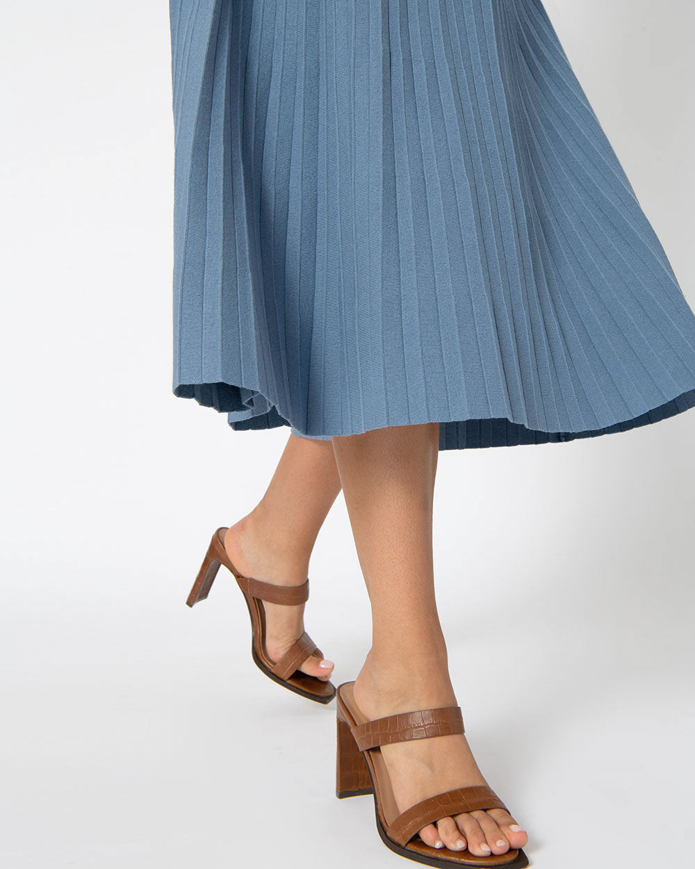 Analisa Pleated Knit Skirt