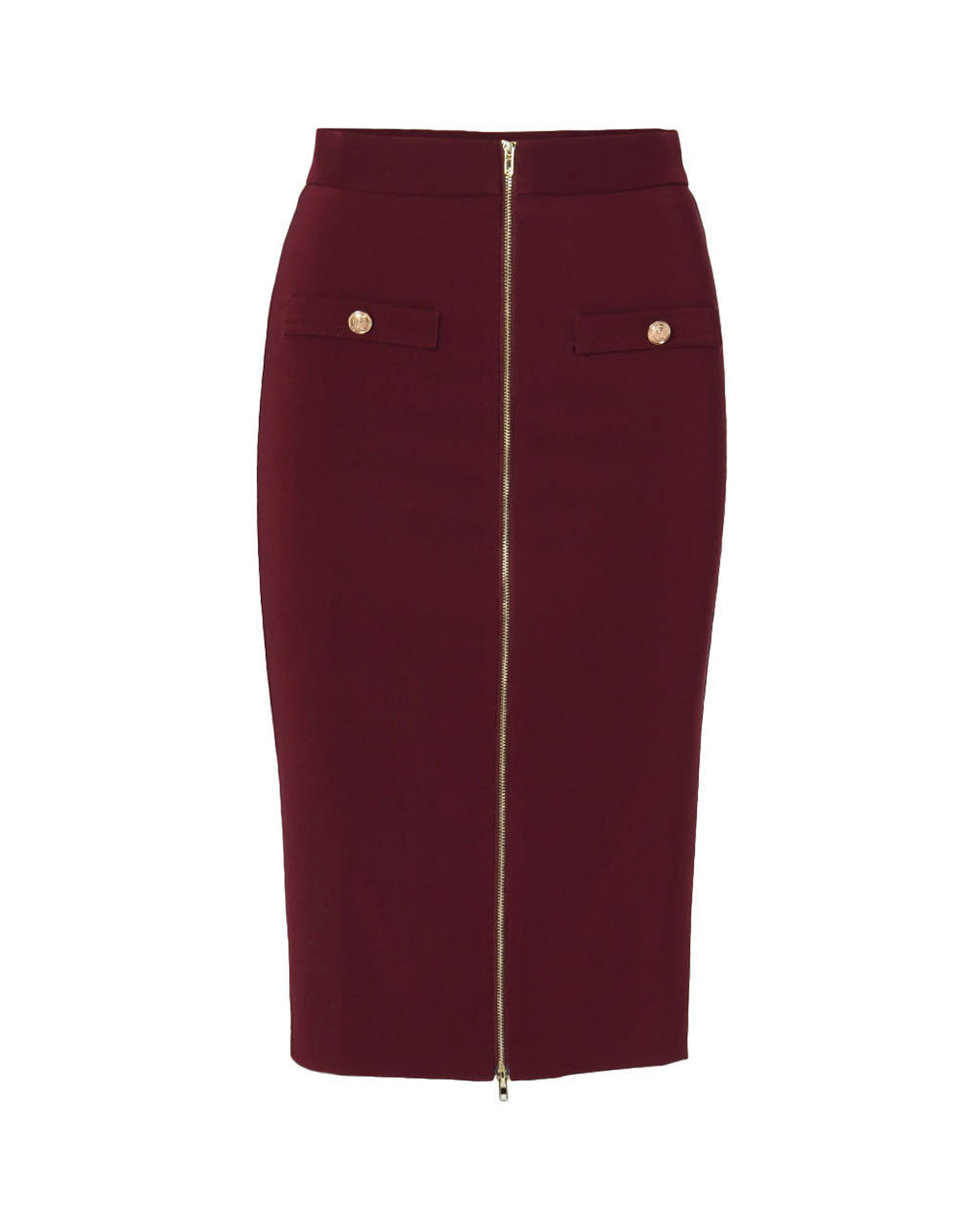 Eryn Front Zip Pencil Skirt