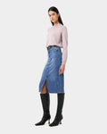 Brynn Slit Denim Skirt