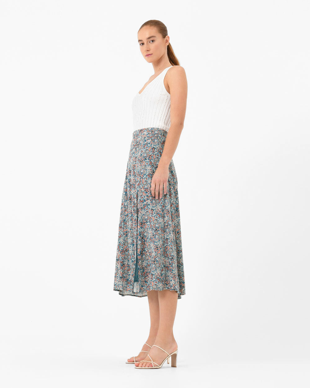 Cielo Printed Midi Skirt