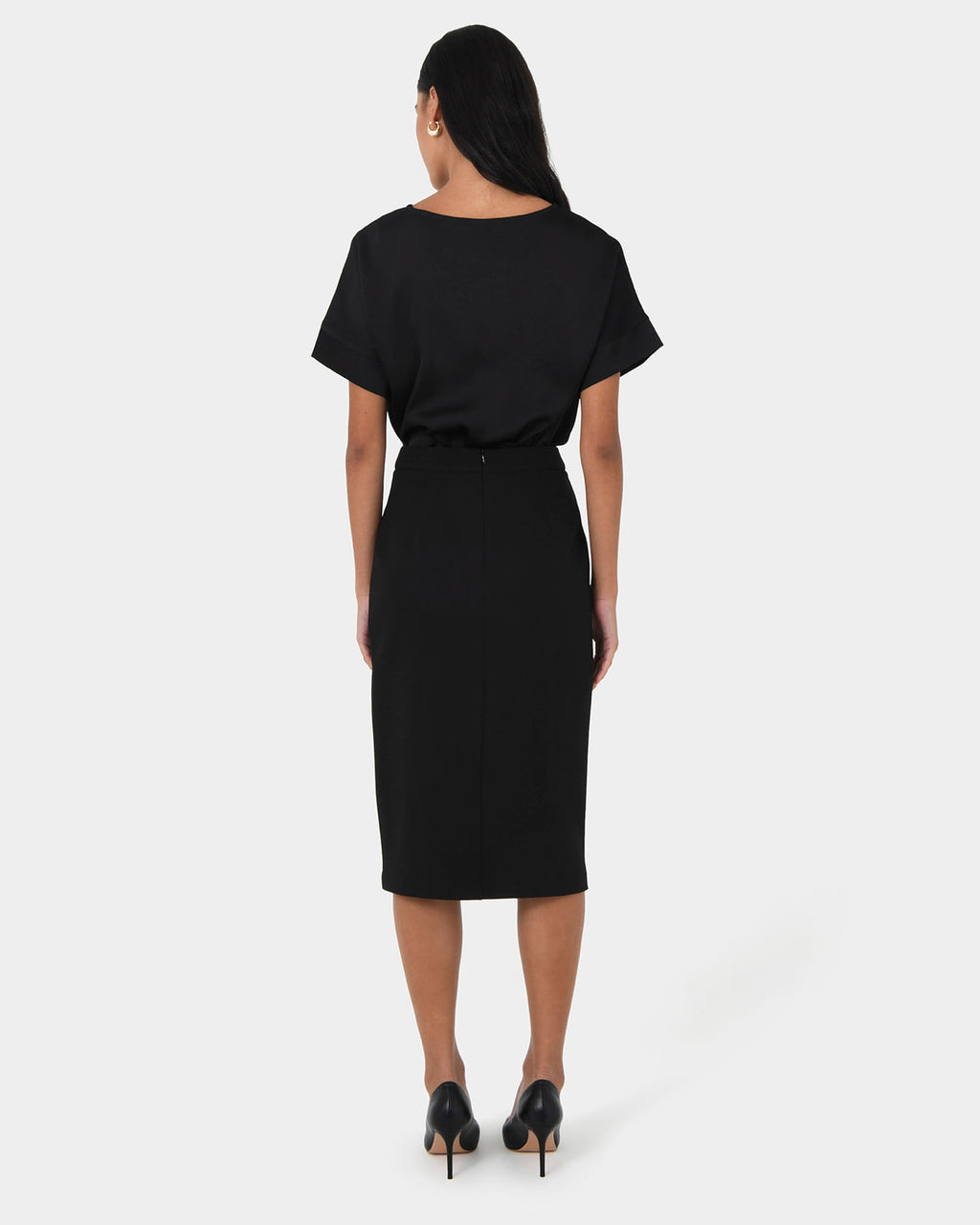 Orlanda Front Slit Skirt