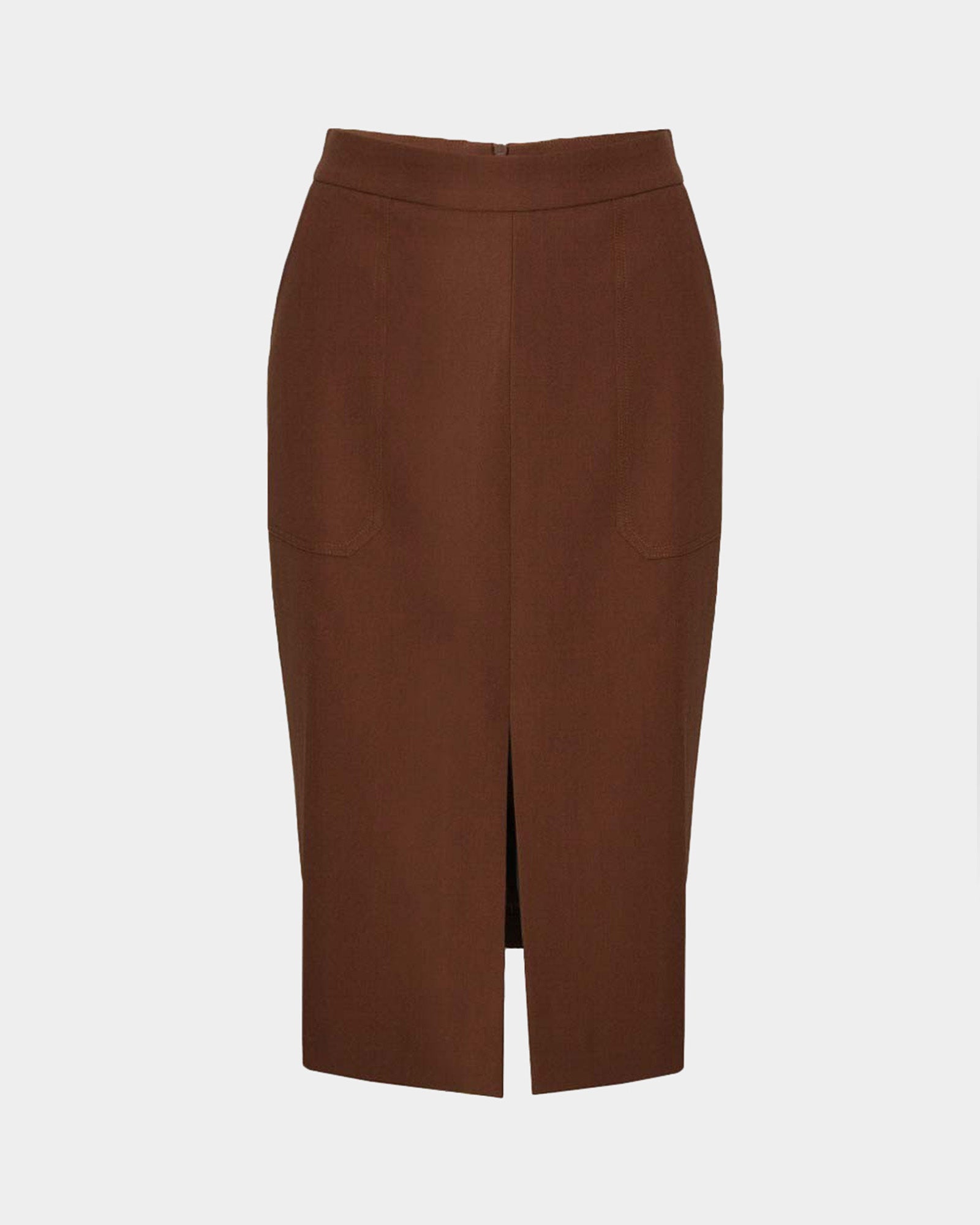 Orlanda Front Slit Skirt