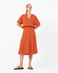 Claudia Linen A-Line Skirt