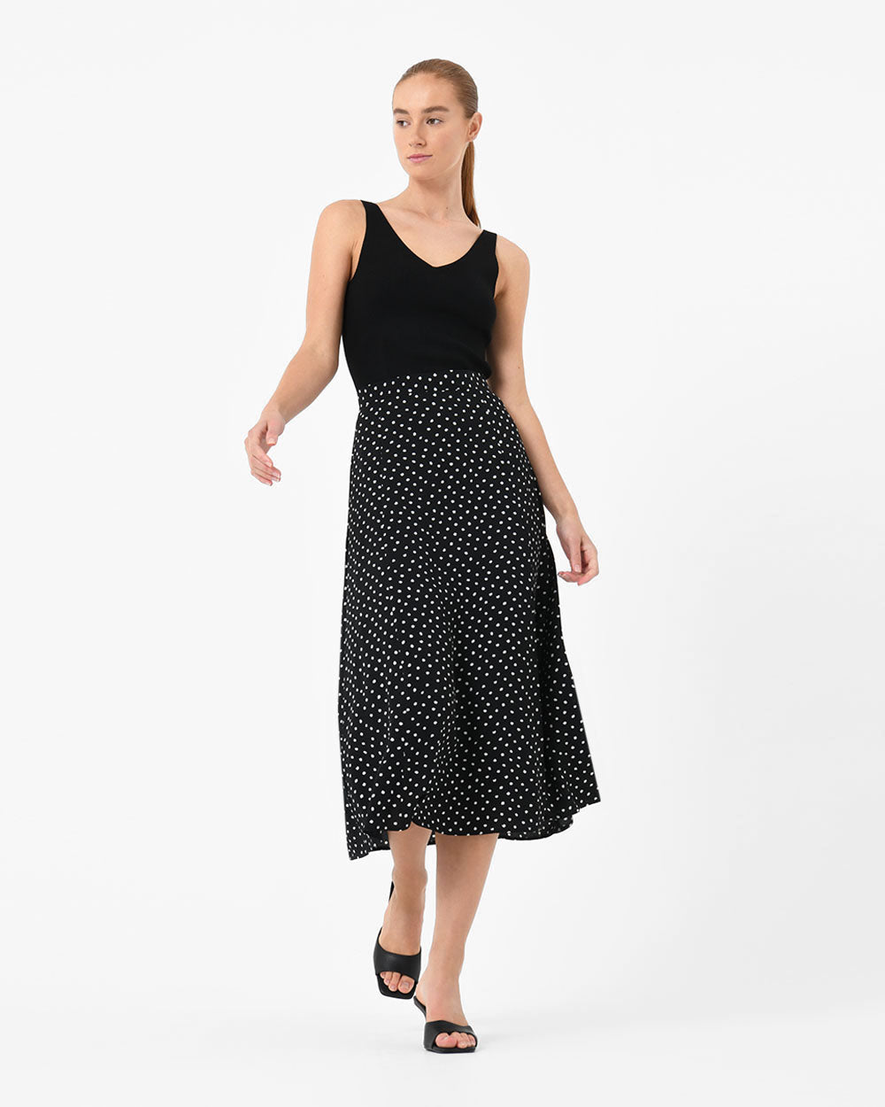 April Polkadot Skirt