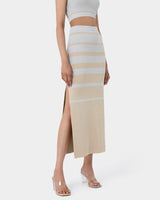 Shay Lurex Knit Skirt