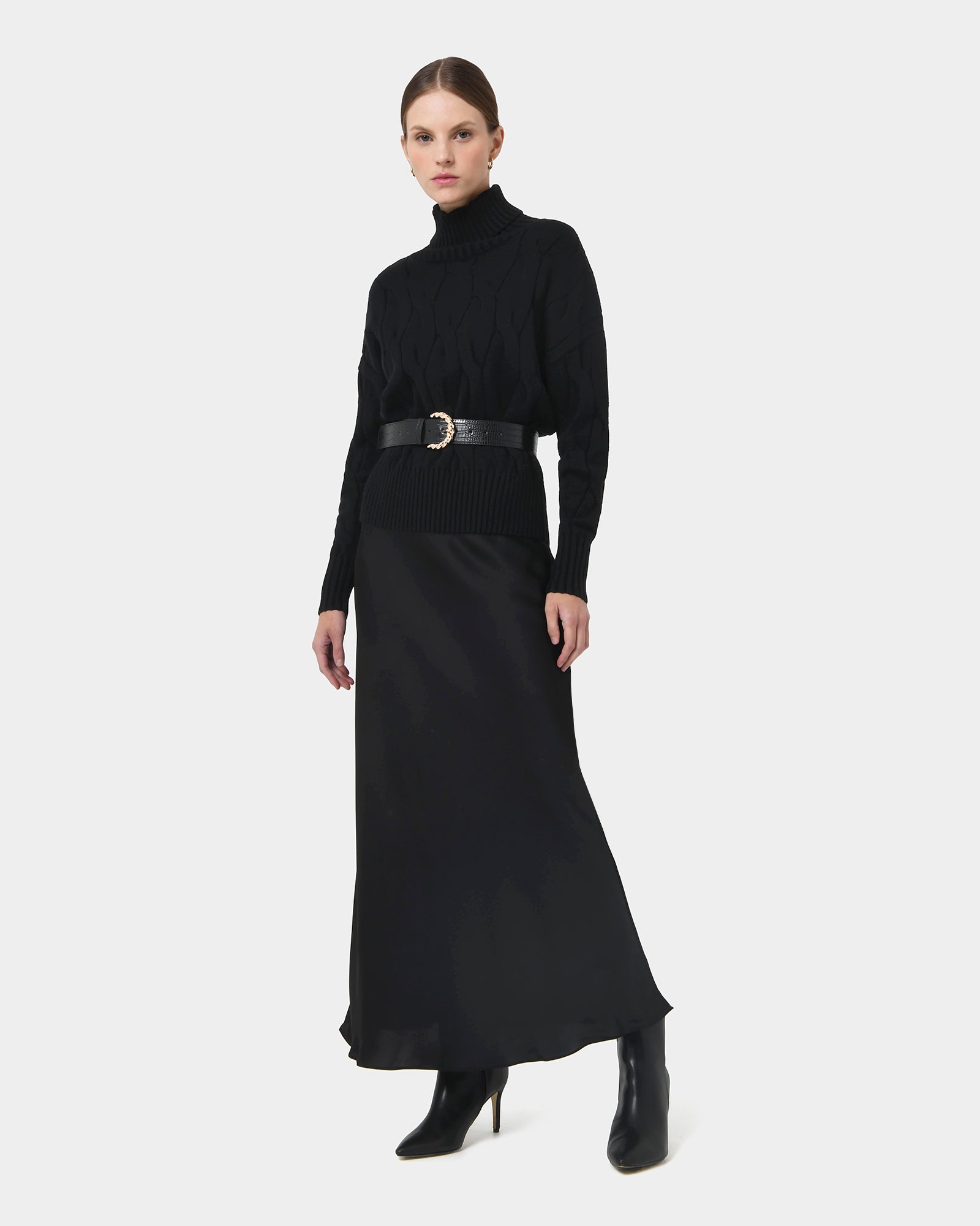 Coco Maxi Bias Skirt