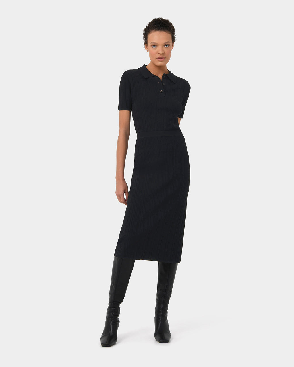 Cosette Rib Knit Skirt