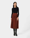 Annalia Pleated Skirt