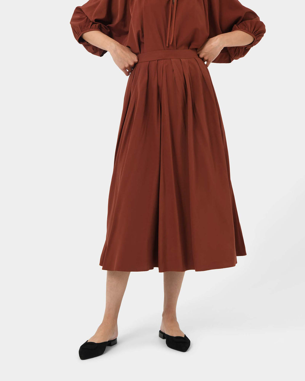 Annalia Pleated Skirt