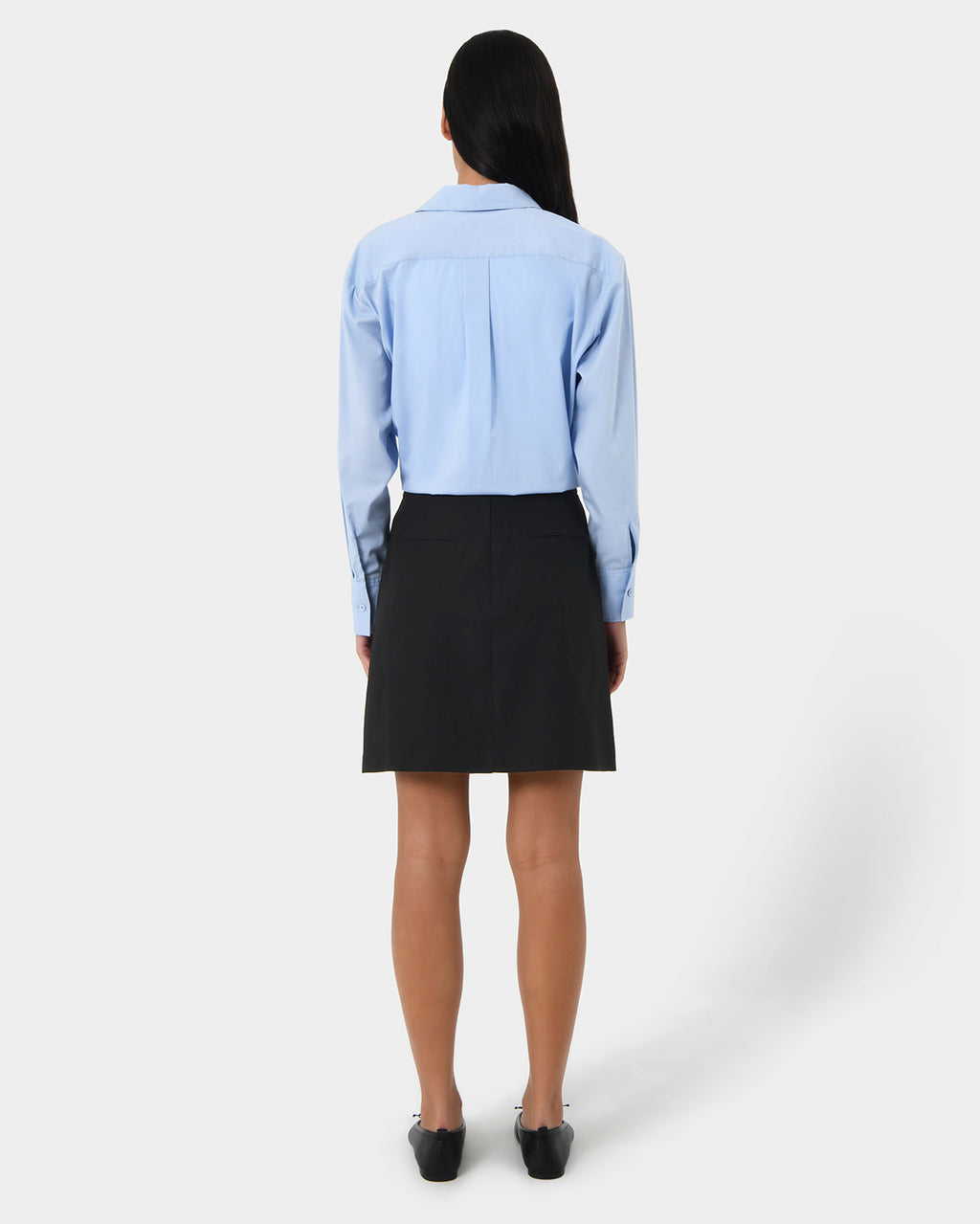 Venti Front Slit Skirt