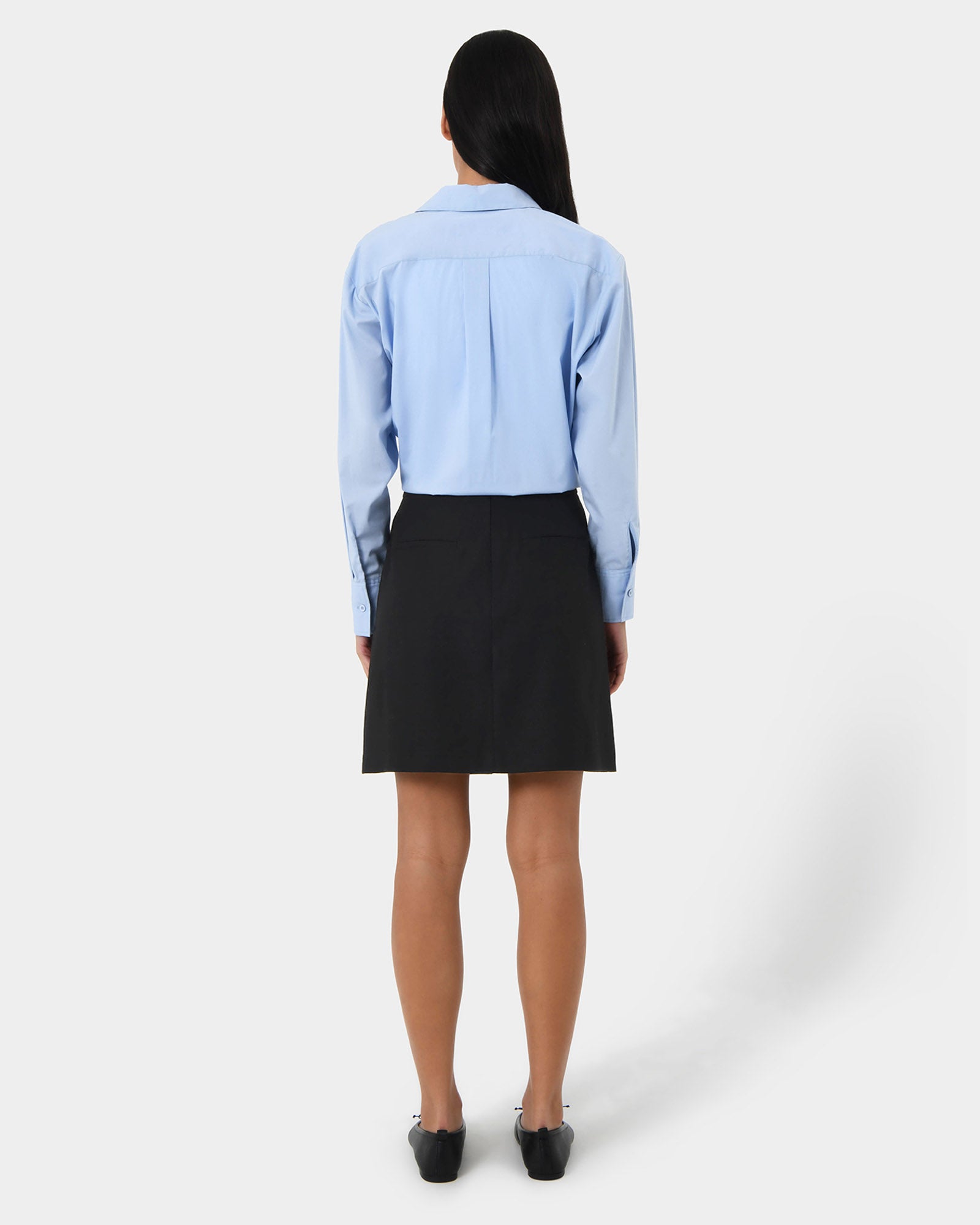 Venti Front Slit Skirt
