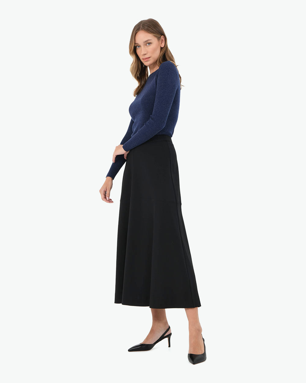 Wynter Ponte Maxi Skirt