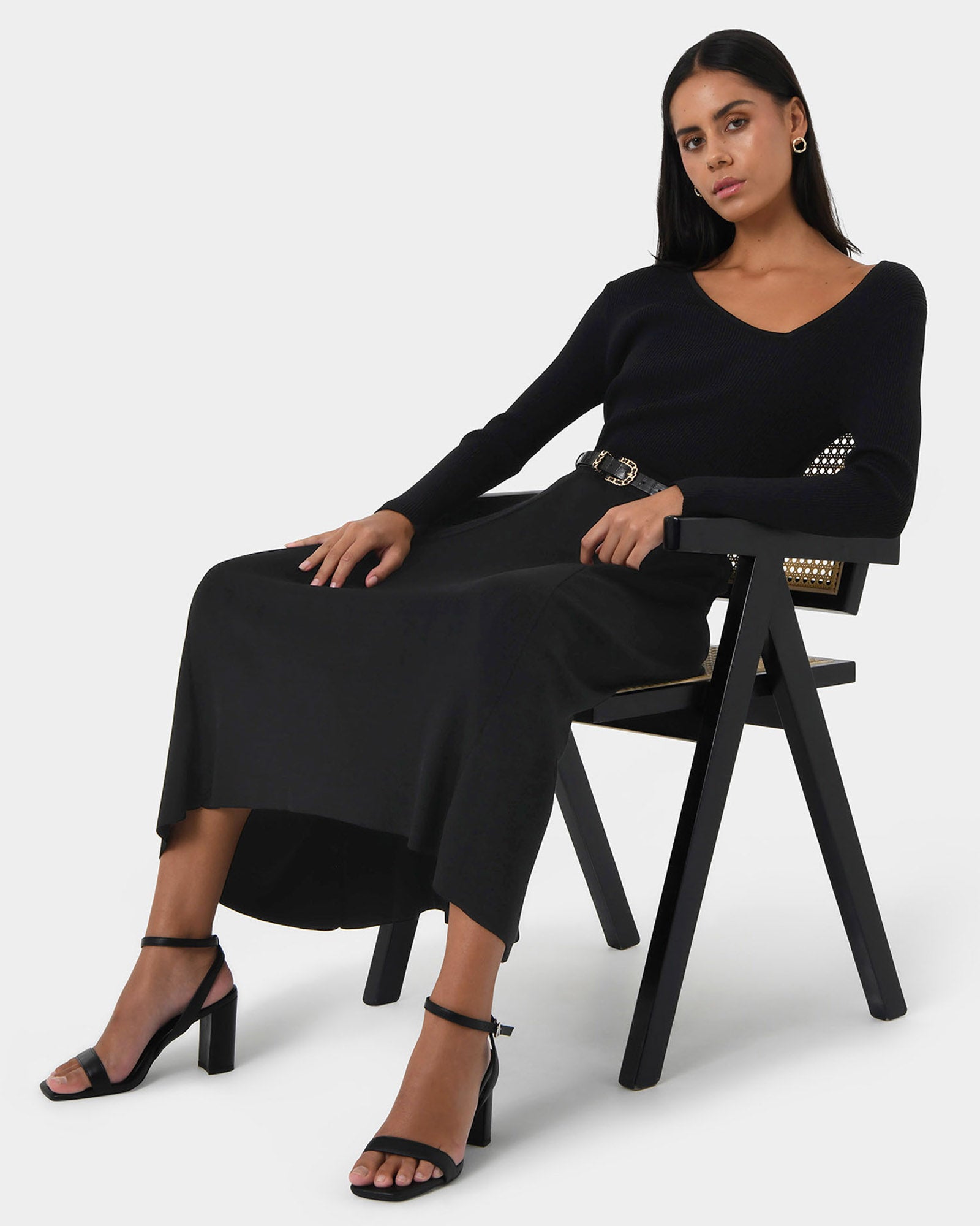 Annette A-Line Knit Skirt