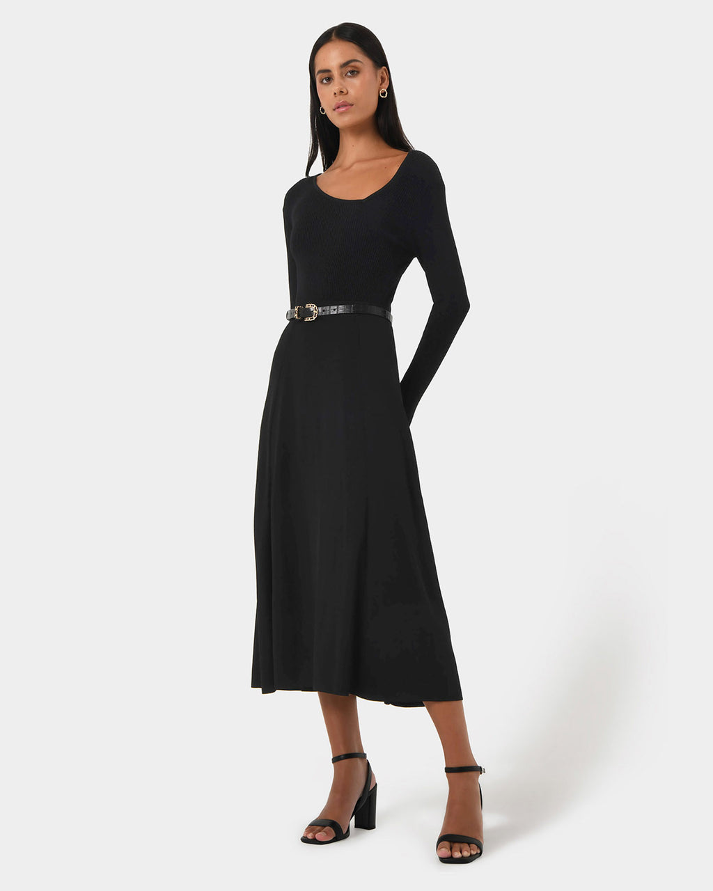 Annette A-Line Knit Skirt