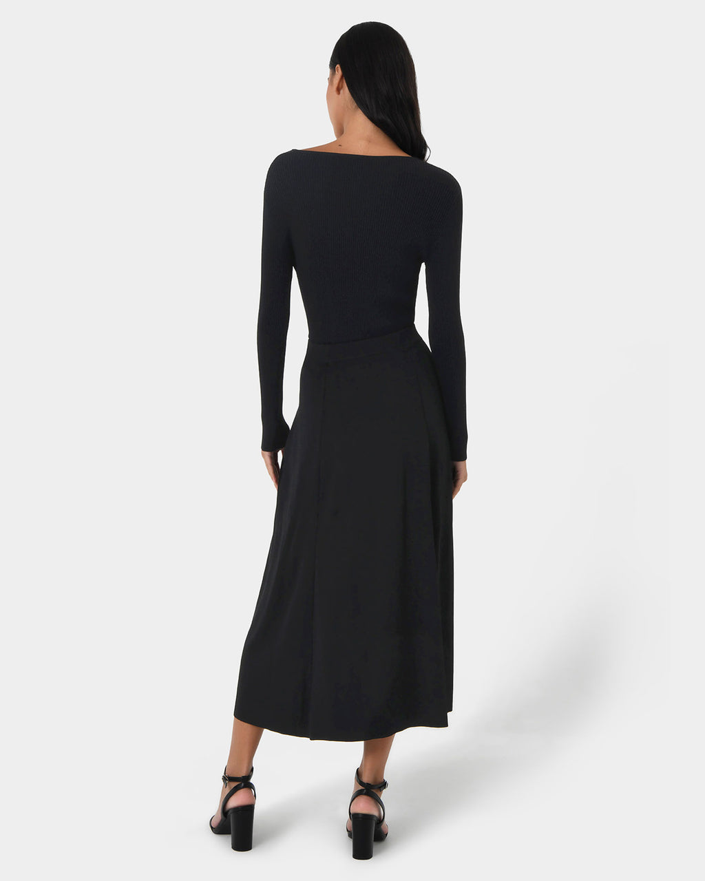 Annette A-Line Knit Skirt