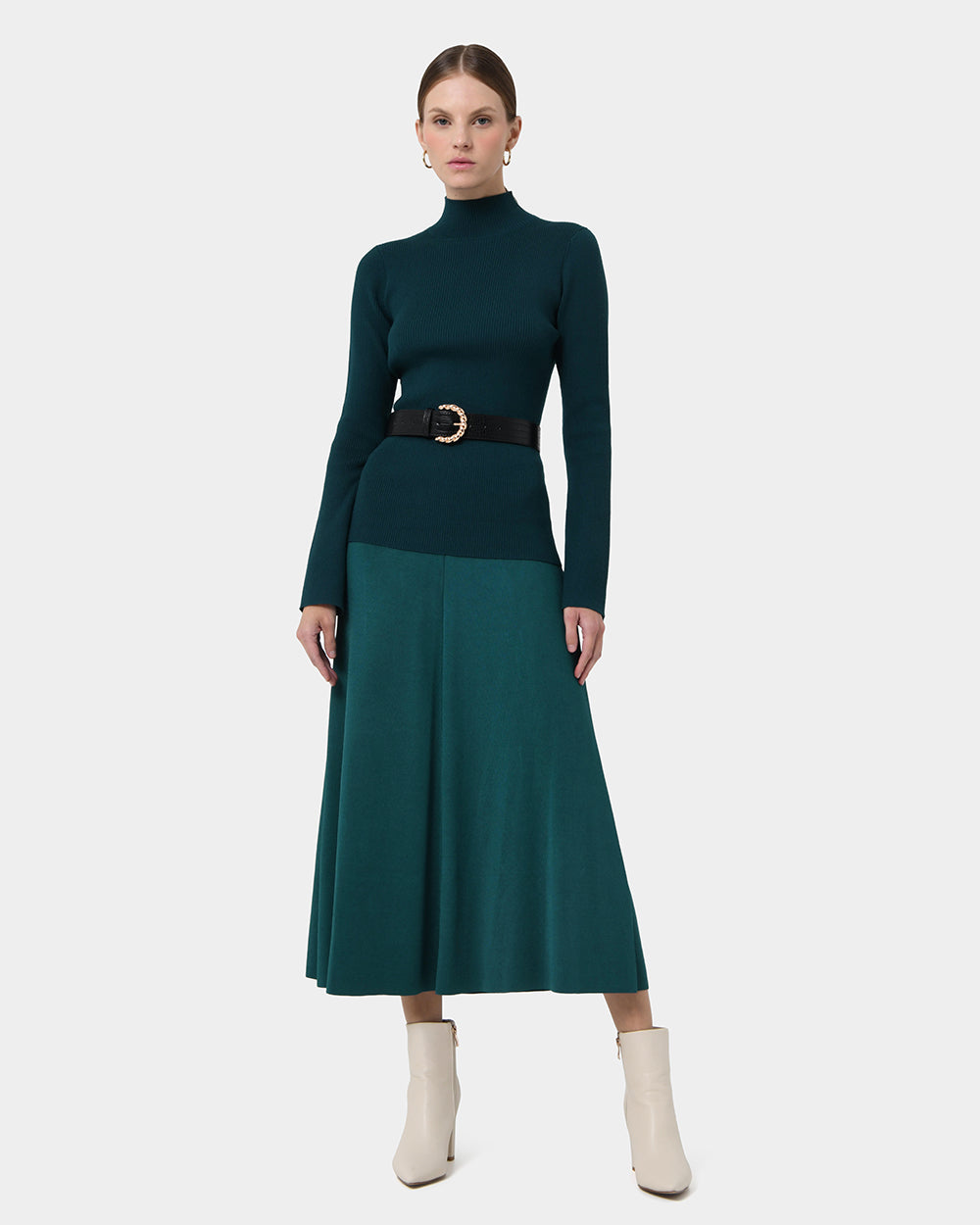Annette A-Line Knit Skirt