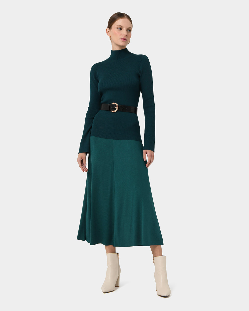 Annette A-Line Knit Skirt