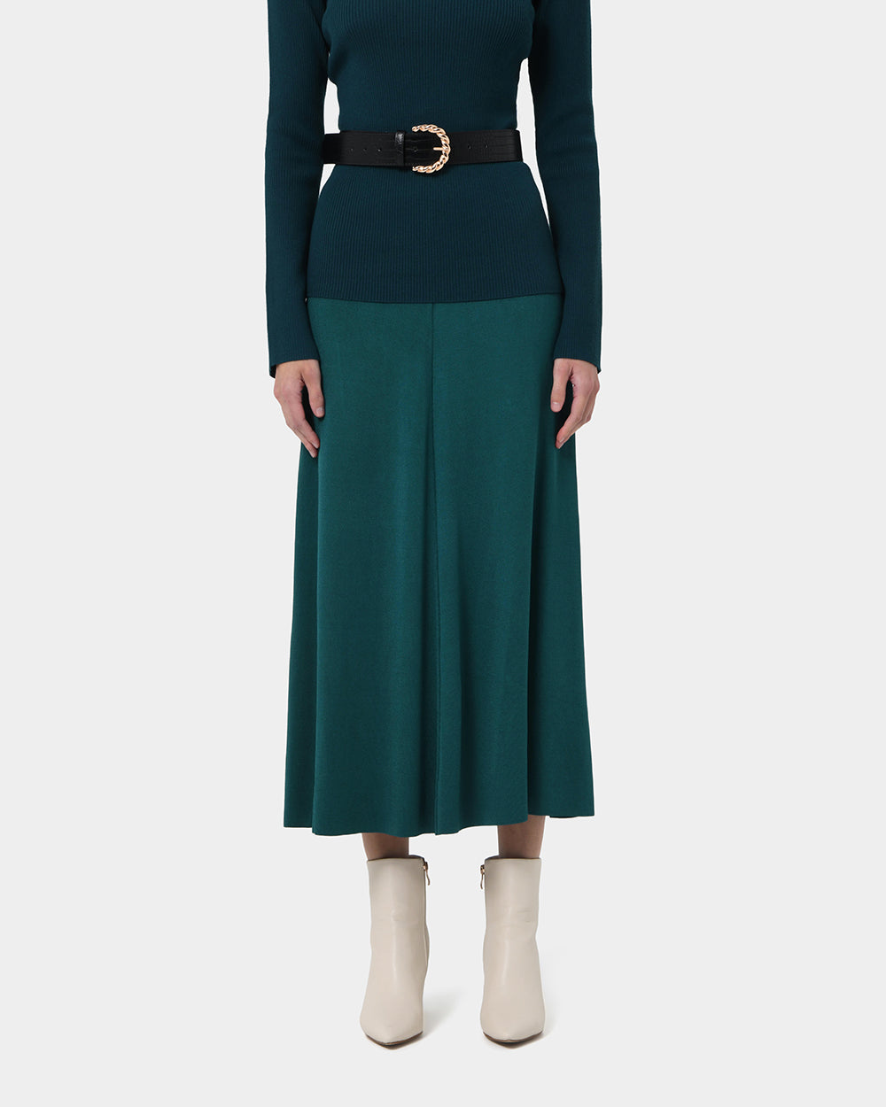 Annette A-Line Knit Skirt