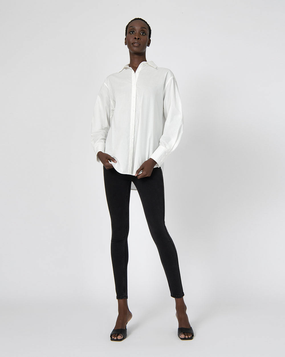 Heather Oversized Shirt