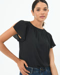Karen Key Hole Blouse