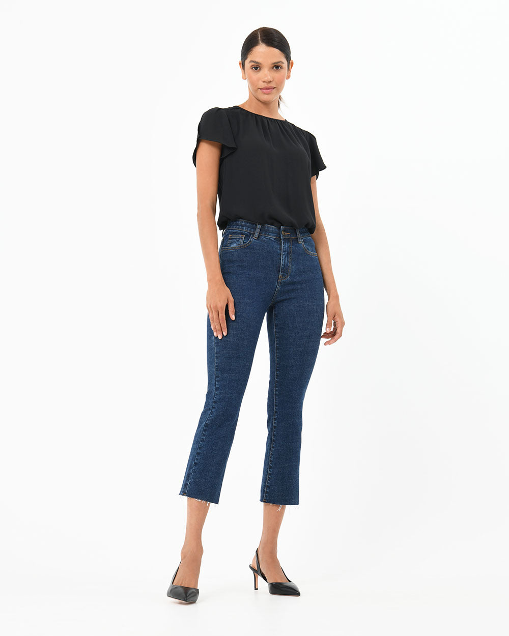 Karen Key Hole Blouse