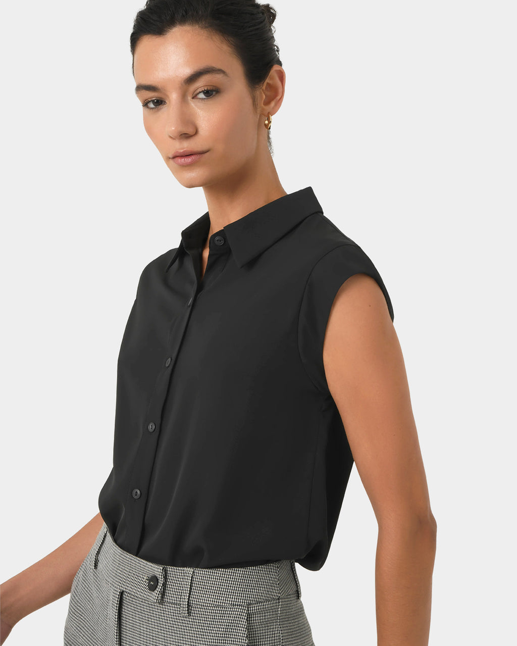 Katerina Cap Sleeve Shirt