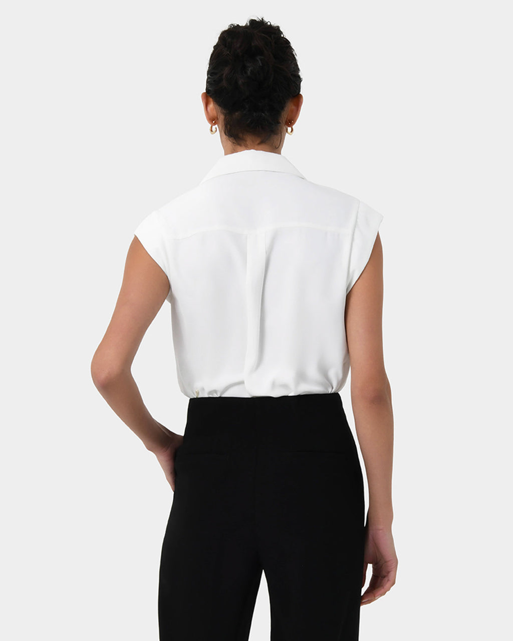 Katerina Cap Sleeve Shirt