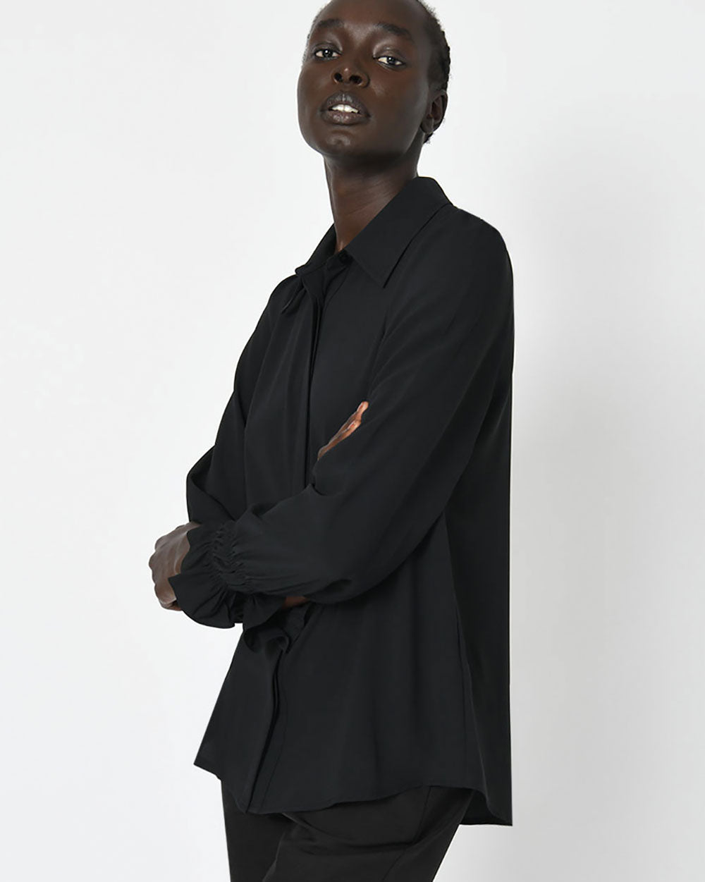 Jasmina Collared Blouse