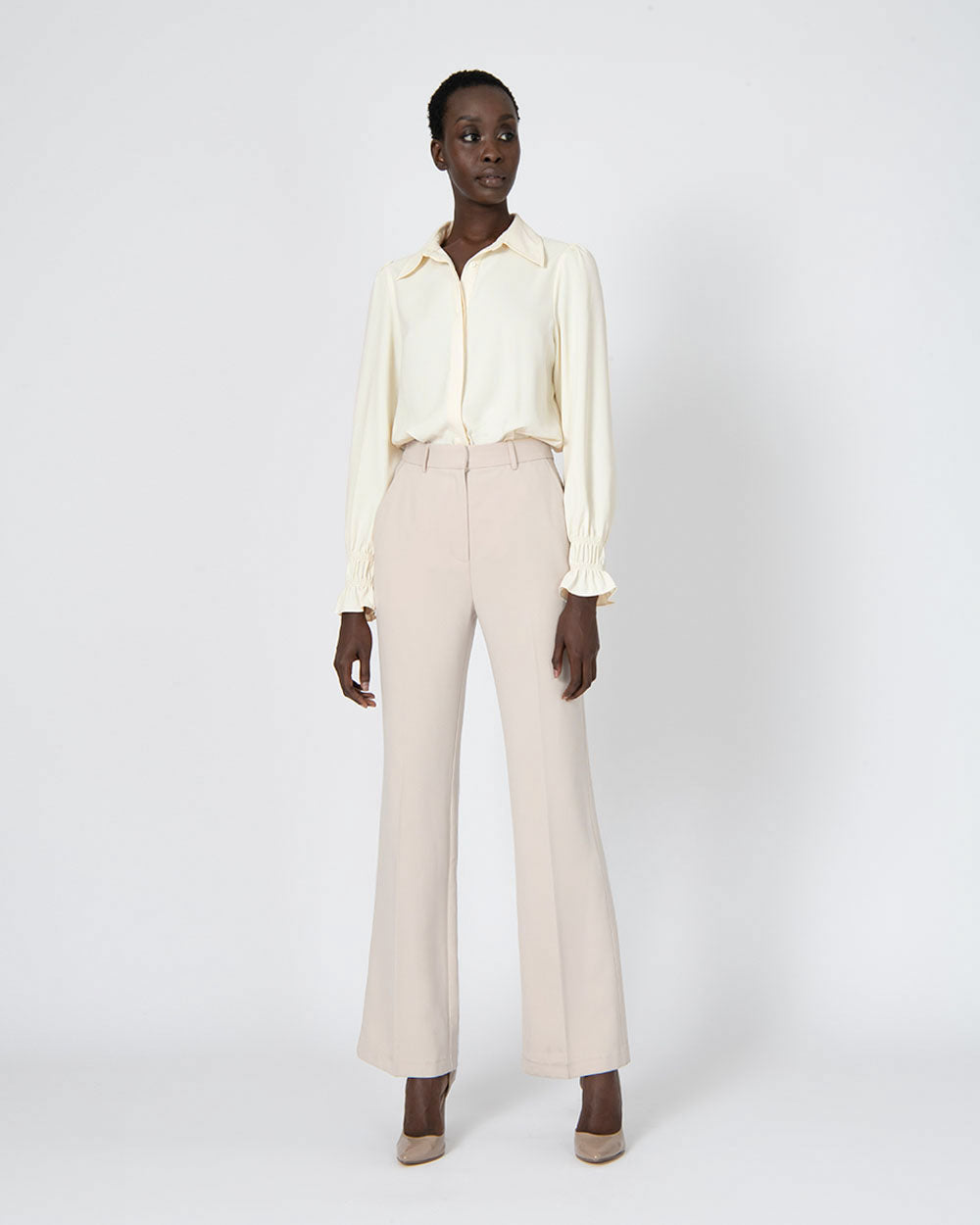 Jasmina Collared Blouse