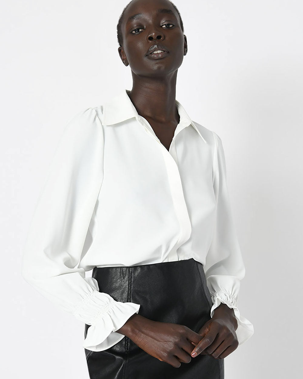 Jasmina Collared Blouse