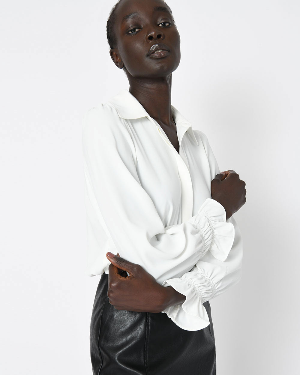 Jasmina Collared Blouse