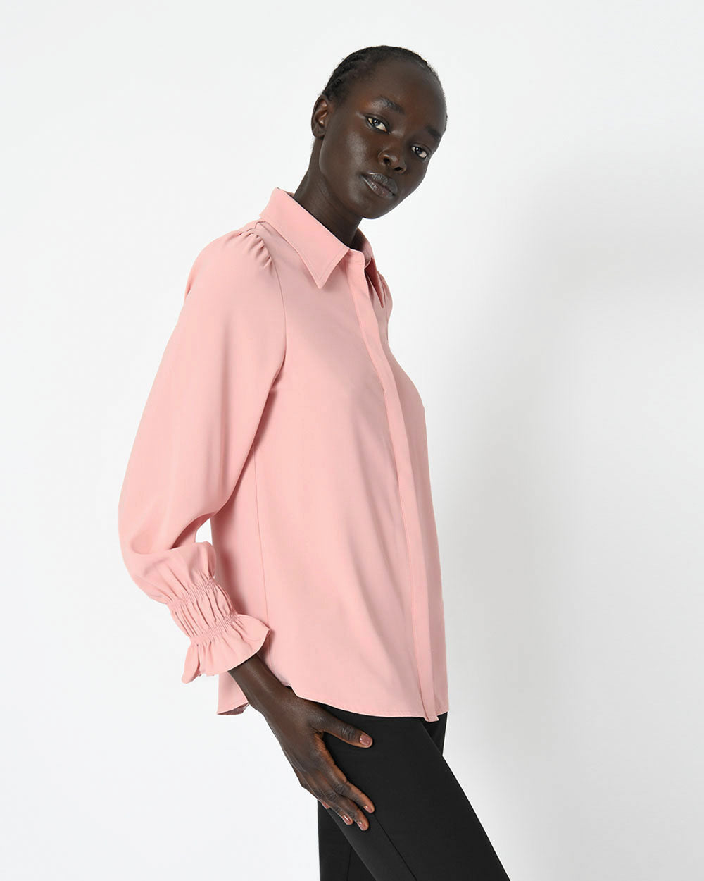Jasmina Collared Blouse