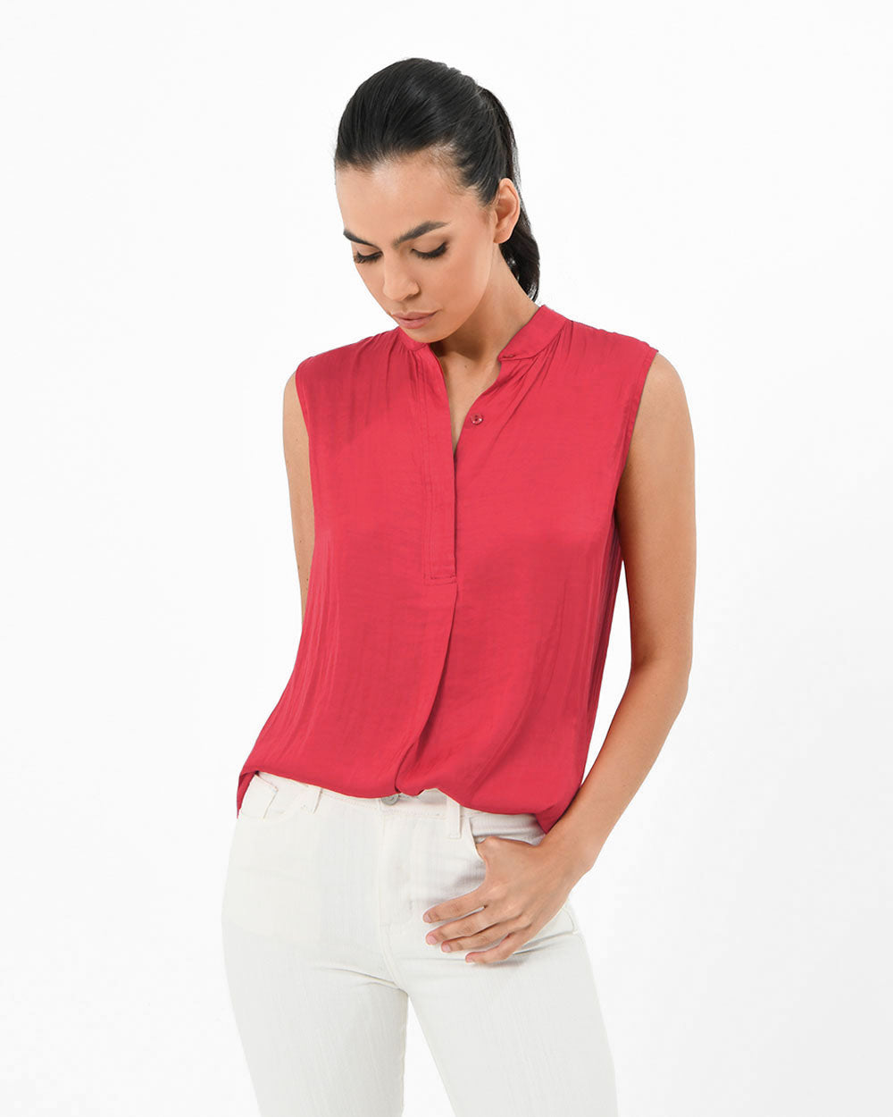 Lourdes Sleeveless Top