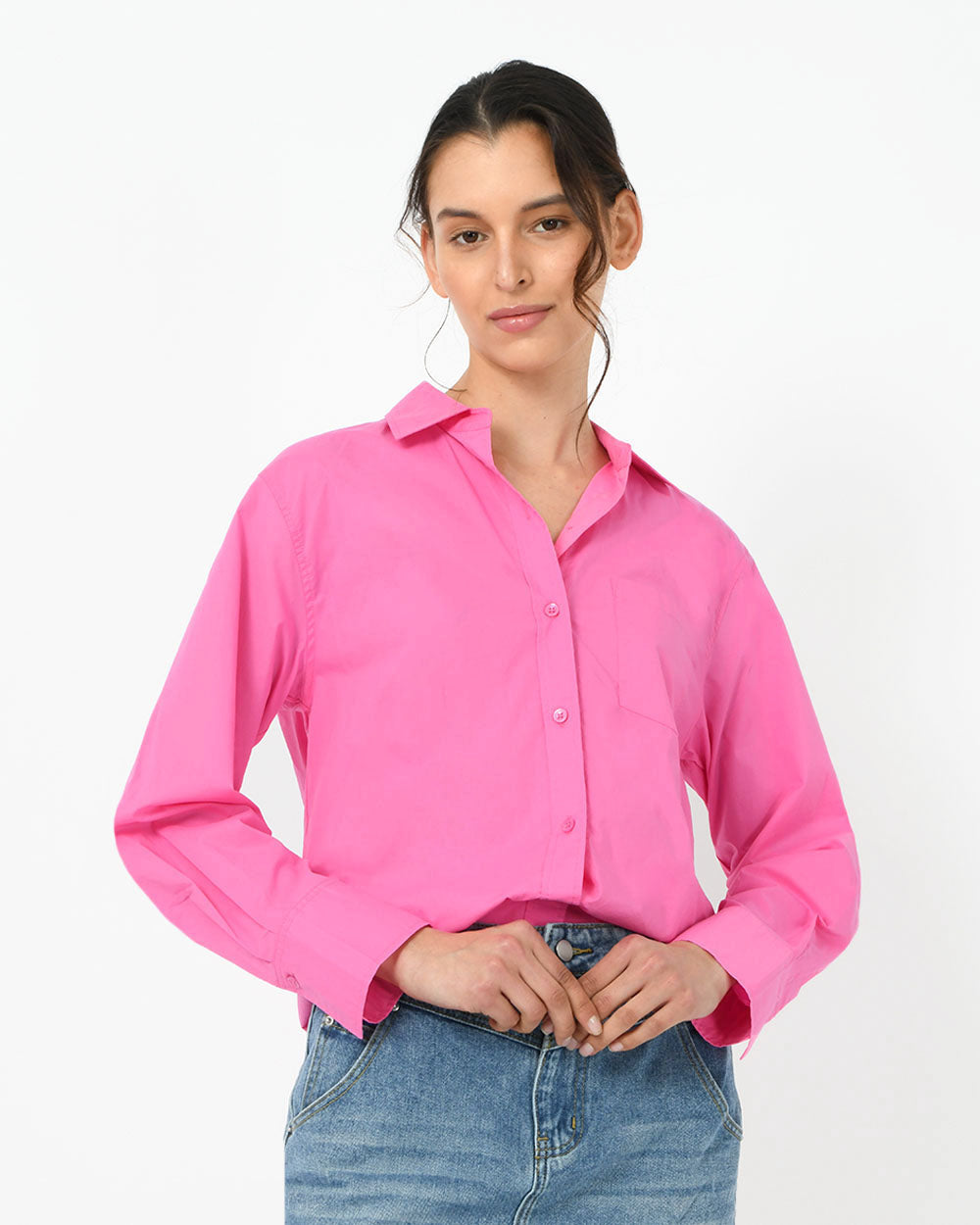 Dallas Oversized Cotton Blouse