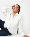 Dallas Oversized Cotton Blouse